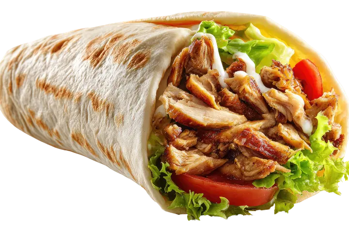 Wraps at Snax, Nepali restaurant in Auckland CBD